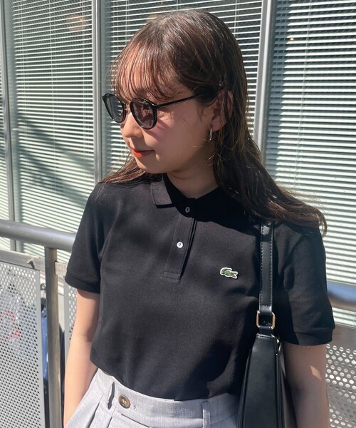 fredy emue（フレディエミュ）の「メタルセル軽量ボストンサングラス（サングラス・レディース・ブラウン系その他/チャコールグレー/オリーブ・FREE）」の11枚目の写真