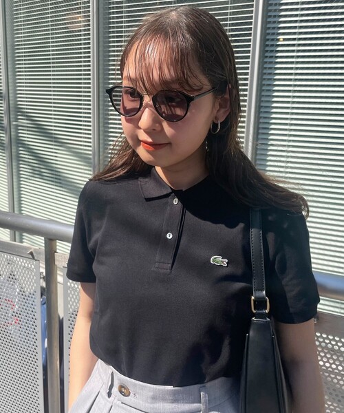 fredy emue（フレディエミュ）の「メタルセル軽量ボストンサングラス（サングラス・レディース・ブラウン系その他/チャコールグレー/オリーブ・FREE）」の12枚目の写真