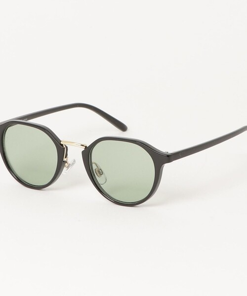 fredy emue（フレディエミュ）の「メタルセル軽量ボストンサングラス（サングラス・レディース・ブラウン系その他/チャコールグレー/オリーブ・FREE）」の14枚目の写真