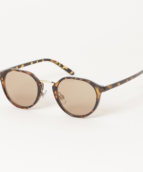 fredy emue（フレディエミュ）の「メタルセル軽量ボストンサングラス（サングラス・レディース・ブラウン系その他/チャコールグレー/オリーブ・FREE）」の15枚目の写真