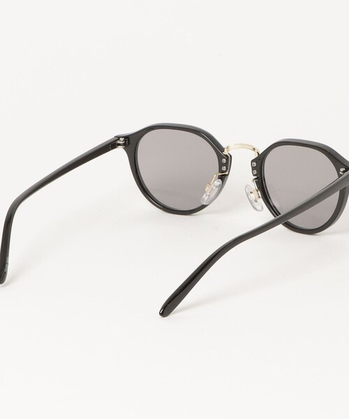 fredy emue（フレディエミュ）の「メタルセル軽量ボストンサングラス（サングラス・レディース・ブラウン系その他/チャコールグレー/オリーブ・FREE）」の17枚目の写真
