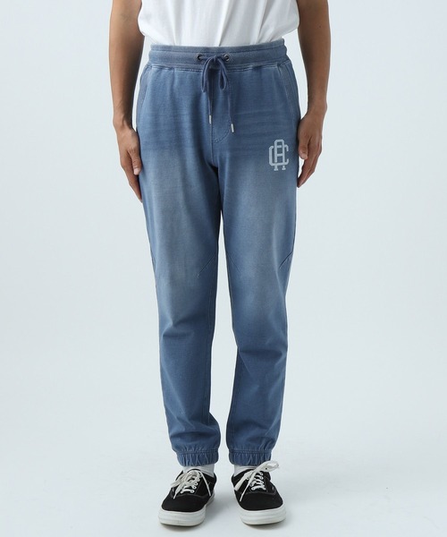 BAYFLOW ベイフロー インディゴ スウェットパンツ 2/ブルー/ジョガーパンツ セールインディゴスウェットジョグパンツ（スウェットパンツ