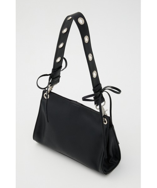 LAGUA GEM（ラグアジェム）の「RIBBON ONE HANDLE バッグ（ハンドバッグ・レディース・ブラック/シルバー・FREE）」の8枚目の写真