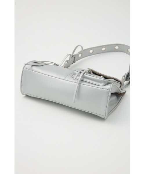 LAGUA GEM（ラグアジェム）の「RIBBON ONE HANDLE バッグ（ハンドバッグ・レディース・ブラック/シルバー・FREE）」の13枚目の写真