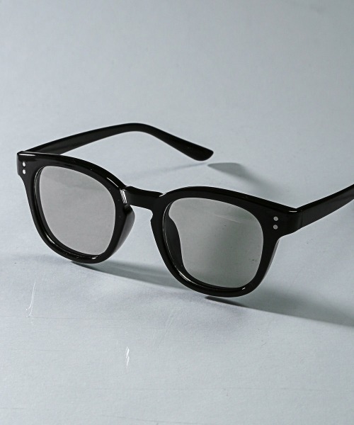 LUXSTYLE（ラグスタイル）の「ウェリントンサングラス（サングラス・メンズ・ライトブルー/ライトグレー/ブラック/ライトブラウン・FREE）」の3枚目の写真