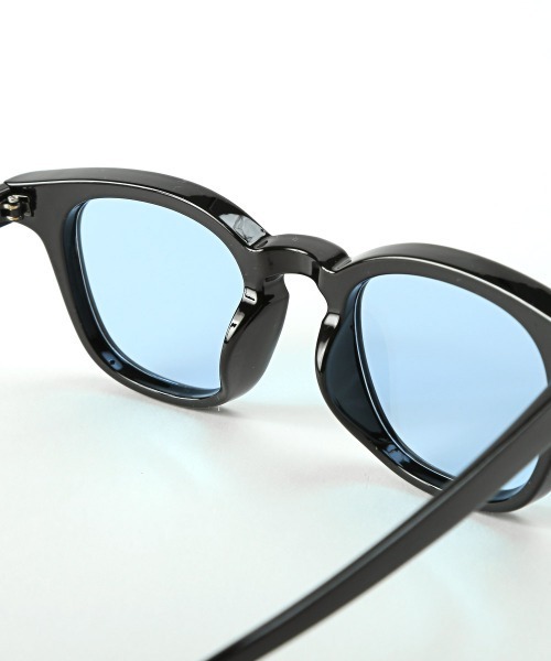 LUXSTYLE（ラグスタイル）の「ウェリントンサングラス（サングラス・メンズ・ライトブルー/ライトグレー/ブラック/ライトブラウン・FREE）」の15枚目の写真