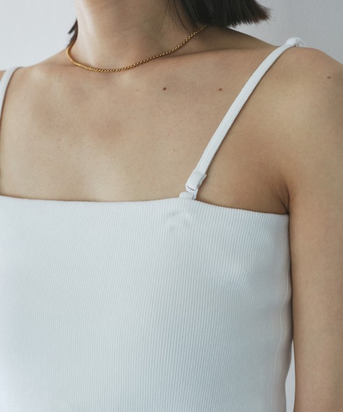 VIS(ビス)の「ボレロセットキャミワンピース(ワンピース・レディース・ブラック/ホワイト・FREE)」の10枚目の写真