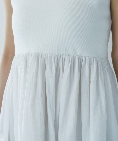 VIS(ビス)の「ボレロセットキャミワンピース(ワンピース・レディース・ブラック/ホワイト・FREE)」の11枚目の写真