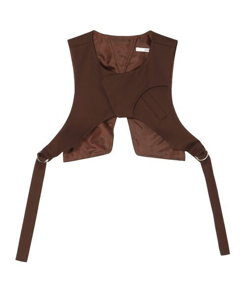 UN3D.（アンスリード）の「ARCH POCKET SHORT VEST / アーチ