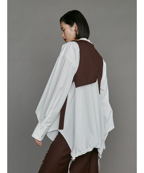UN3D.（アンスリード）の「ARCH POCKET SHORT VEST / アーチ