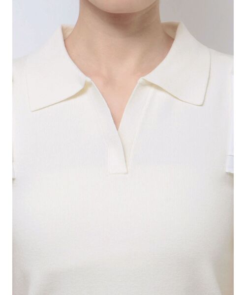 LAGUNAMOON（ラグナムーン）の「スクエアフリルスリーブニットプルオーバー（ニット/セーター・レディース・ブラック/アイボリー・FREE）」の20枚目の写真