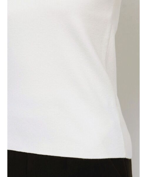 LAGUNAMOON（ラグナムーン）の「スクエアフリルスリーブニットプルオーバー（ニット/セーター・レディース・ブラック/アイボリー・FREE）」の22枚目の写真