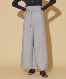 2WAYハイウエストワイドパンツ
