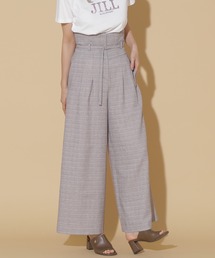 2WAYハイウエストワイドパンツ
