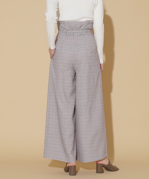JILL by JILL STUART(ジルバイジルスチュアート)の「2WAYハイウエストワイドパンツ(その他パンツ・レディース・モカ/ホワイト系その他/チャコールグレー・S/M)」の14枚目の写真