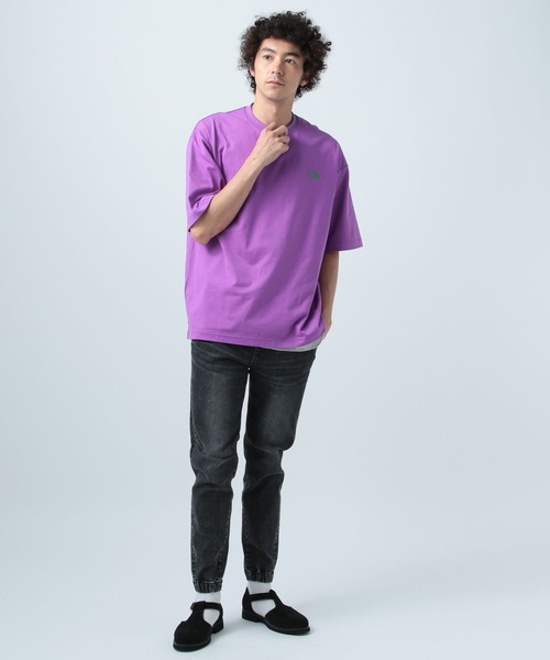 THE NORTH FACE(ザノースフェイス)の「【THE NORTH FACE(ザ・ノース・フェイス)】カラースキーム半袖Tシャツ(Tシャツ/カットソー・メンズ・パープル/ホワイト/ブラック/グレー・MEDIUM/LARGE)」の12枚目の写真
