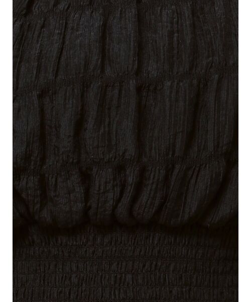 GYDA(ジェイダ)の「オフショルシャーリングスリーブブラウス(シャツ/ブラウス・レディース・オフホワイト/ブラック・FREE)」の13枚目の写真