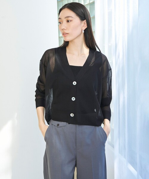UNFILO(アンフィーロ)の「ラメリブタンクトップ(タンクトップ・レディース・ベージュ系/シルバー系/ブラック系・SMALL/MEDIUM)」の18枚目の写真