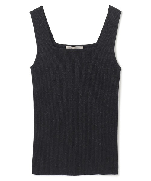 UNFILO(アンフィーロ)の「ラメリブタンクトップ(タンクトップ・レディース・ベージュ系/シルバー系/ブラック系・SMALL/MEDIUM)」の9枚目の写真