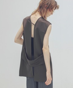 calla lily ジレ (gray)（ベスト）｜Plage（プラージュ）の