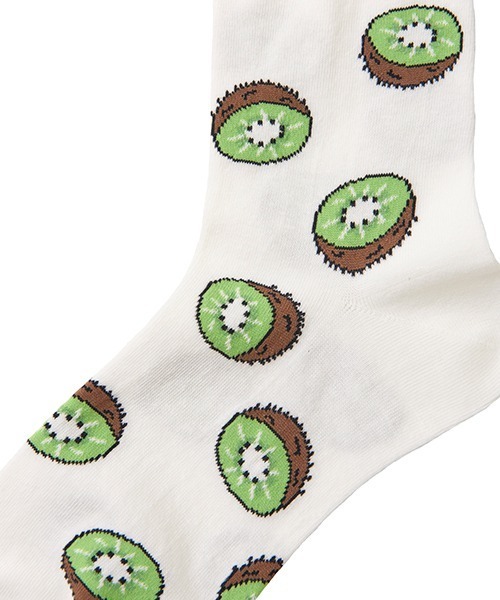 PUNYUS(プニュズ)の「フード総柄ソックス(FUGU RENNYU KIWI)(ソックス/靴下・レディース・その他1/その他2/その他4・FREE)」の15枚目の写真