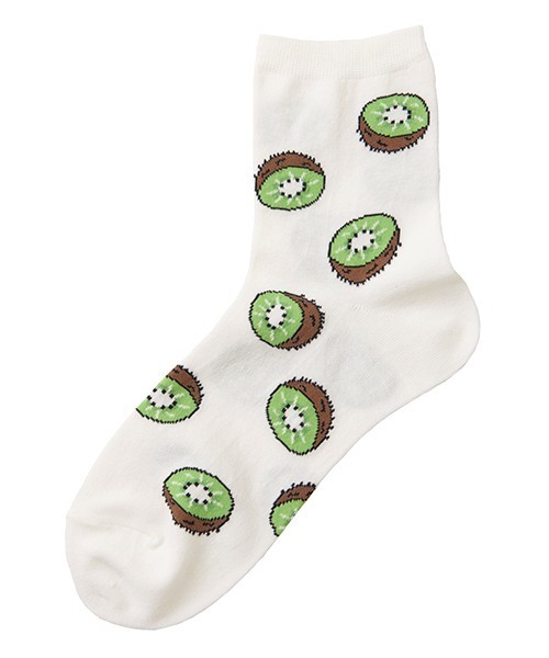 PUNYUS(プニュズ)の「フード総柄ソックス(FUGU RENNYU KIWI)(ソックス/靴下・レディース・その他1/その他2/その他4・FREE)」の19枚目の写真