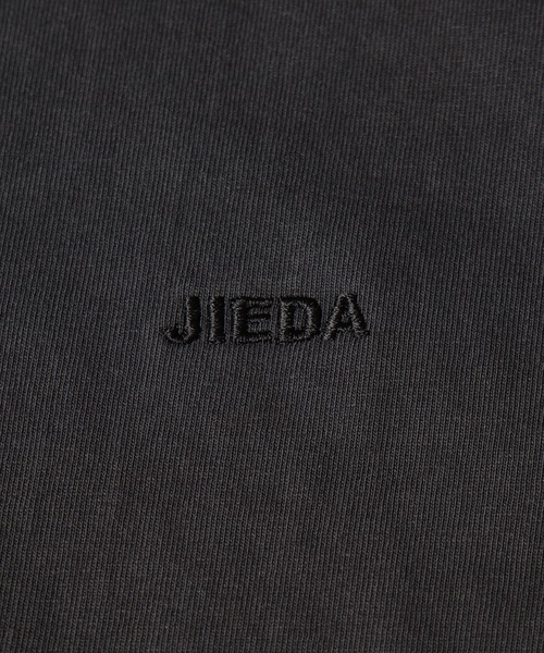 JIEDA(ジエダ)の「DAMAGE PIGMENT LOGO TEE(Tシャツ/カットソー・メンズ・ブラック/ネイビー/グリーン・1/2/3/4)」の7枚目の写真
