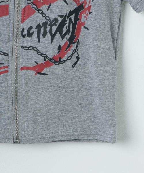 Figments(フィグメンツ)の「フロントZIPキャミセットトップス(Tシャツ/カットソー・レディース・グレー/ブラック・FREE)」の17枚目の写真