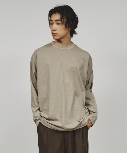 tk.TAKEO KIKUCHI（ティーケータケオキクチ）の「プチドルマンカットソー（Tシャツ/カットソー・メンズ・ダークグレー/ホワイト/ブラック/ブルー系その他・01/03/02）」の4枚目の写真