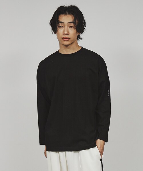 tk.TAKEO KIKUCHI（ティーケータケオキクチ）の「プチドルマンカットソー（Tシャツ/カットソー・メンズ・ダークグレー/ホワイト/ブラック/ブルー系その他・01/03/02）」の3枚目の写真