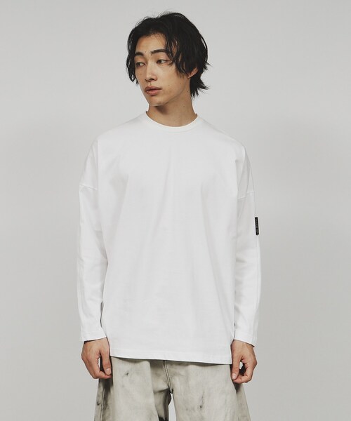 tk.TAKEO KIKUCHI（ティーケータケオキクチ）の「プチドルマンカットソー（Tシャツ/カットソー・メンズ・ダークグレー/ホワイト/ブラック/ブルー系その他・01/03/02）」の11枚目の写真