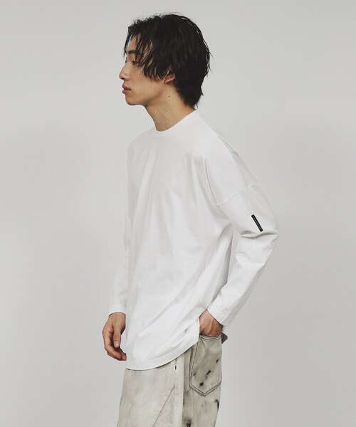 tk.TAKEO KIKUCHI（ティーケータケオキクチ）の「プチドルマンカットソー（Tシャツ/カットソー・メンズ・ダークグレー/ホワイト/ブラック/ブルー系その他・01/03/02）」の10枚目の写真