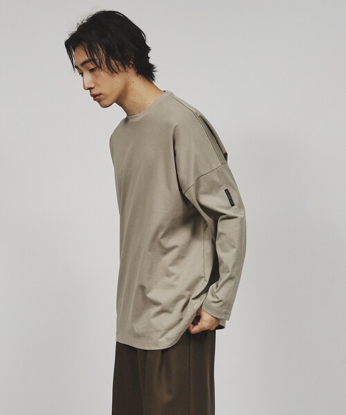 tk.TAKEO KIKUCHI（ティーケータケオキクチ）の「プチドルマンカットソー（Tシャツ/カットソー・メンズ・ダークグレー/ホワイト/ブラック/ブルー系その他・01/03/02）」の6枚目の写真