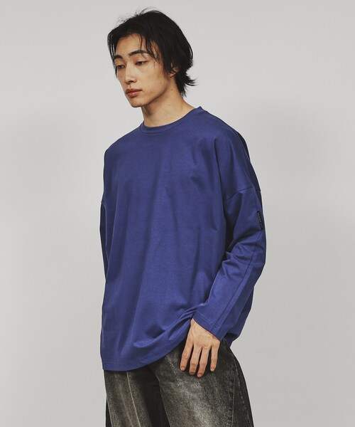 tk.TAKEO KIKUCHI（ティーケータケオキクチ）の「プチドルマンカットソー（Tシャツ/カットソー・メンズ・ダークグレー/ホワイト/ブラック/ブルー系その他・01/03/02）」の21枚目の写真