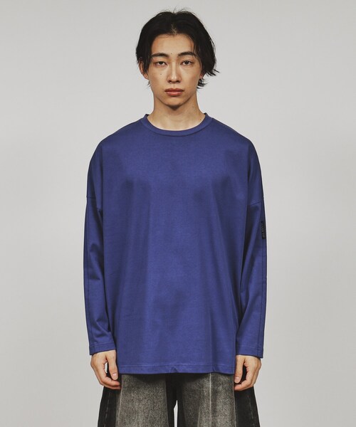 tk.TAKEO KIKUCHI（ティーケータケオキクチ）の「プチドルマンカットソー（Tシャツ/カットソー・メンズ・ダークグレー/ホワイト/ブラック/ブルー系その他・01/03/02）」の18枚目の写真