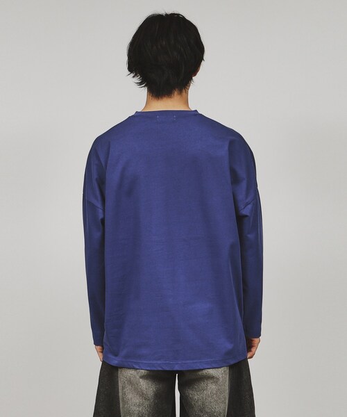 tk.TAKEO KIKUCHI（ティーケータケオキクチ）の「プチドルマンカットソー（Tシャツ/カットソー・メンズ・ダークグレー/ホワイト/ブラック/ブルー系その他・01/03/02）」の16枚目の写真