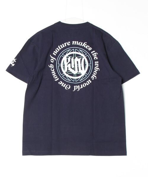 Mag.(マグ)の「【KINJAZ】Graphic T(Tシャツ/カットソー・メンズ・ネイビー/ホワイト・MEDIUM/LARGE)」の3枚目の写真
