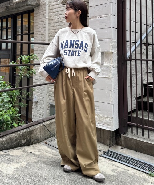 セール】サイドスリットカレッジスウェット（スウェット）｜CIAOPANIC