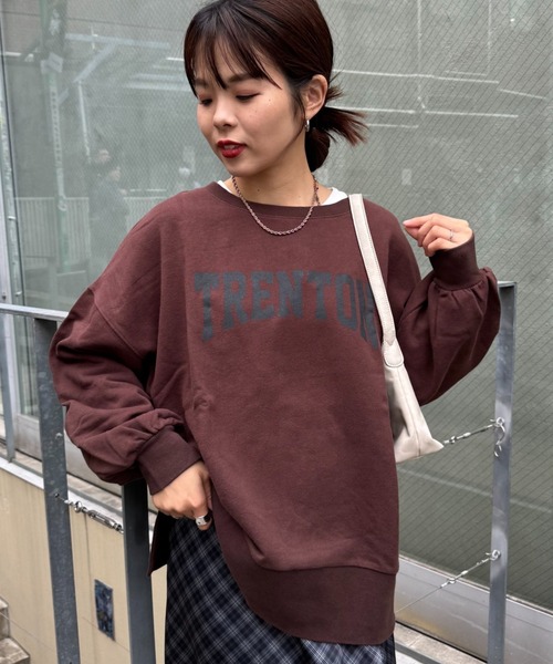 セール】サイドスリットカレッジスウェット（スウェット）｜CIAOPANIC