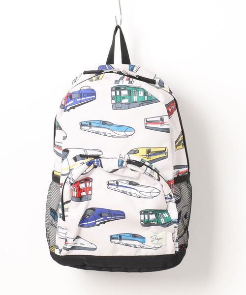 SKAPE（エスケープ）の「ｿｳｶﾞﾗﾘｭｯｸ（バックパック/リュック・キッズ・アイボリー/ブラック/ブルー/ホワイト・S size/M size）」の3枚目の写真