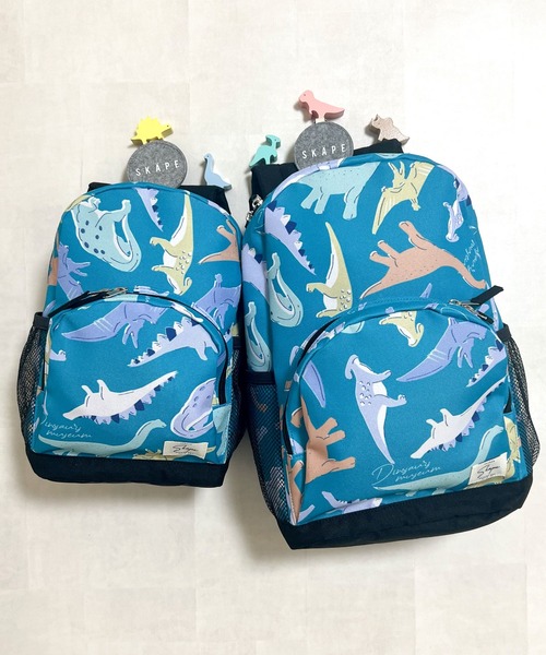 SKAPE（エスケープ）の「ｿｳｶﾞﾗﾘｭｯｸ（バックパック/リュック・キッズ・アイボリー/ブラック/ブルー/ホワイト・S size/M size）」の2枚目の写真