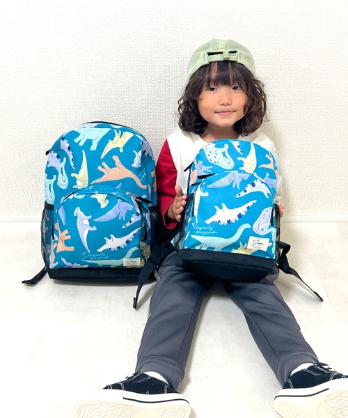 SKAPE（エスケープ）の「ｿｳｶﾞﾗﾘｭｯｸ（バックパック/リュック・キッズ・アイボリー/ブラック/ブルー/ホワイト・S size/M size）」の7枚目の写真