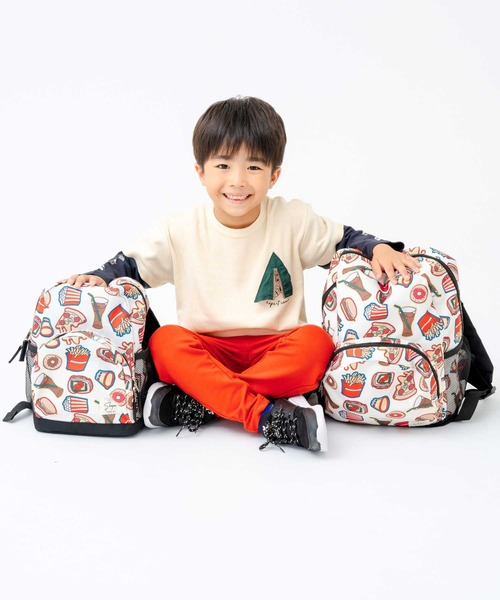 SKAPE（エスケープ）の「ｿｳｶﾞﾗﾘｭｯｸ（バックパック/リュック・キッズ・アイボリー/ブラック/ブルー/ホワイト・S size/M size）」の10枚目の写真