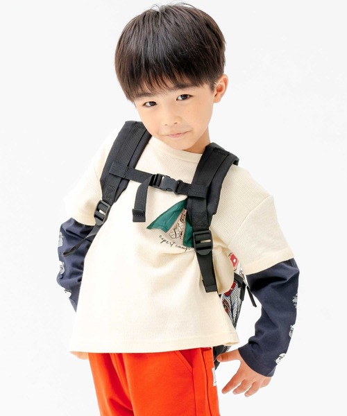 SKAPE（エスケープ）の「ｿｳｶﾞﾗﾘｭｯｸ（バックパック/リュック・キッズ・アイボリー/ブラック/ブルー/ホワイト・S size/M size）」の11枚目の写真