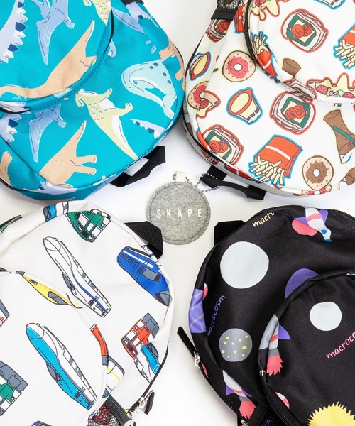 SKAPE（エスケープ）の「ｿｳｶﾞﾗﾘｭｯｸ（バックパック/リュック・キッズ・アイボリー/ブラック/ブルー/ホワイト・S size/M size）」の21枚目の写真