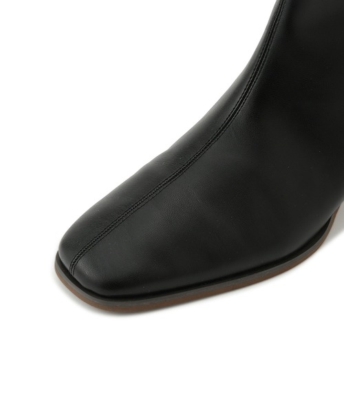 ROPE' PICNIC（ロペピクニック）の「ミドルスクエアストレッチブーツ（ブーツ・レディース・ブラック・24.5cm/24.0cm/23.5cm/23.0cm）」の12枚目の写真