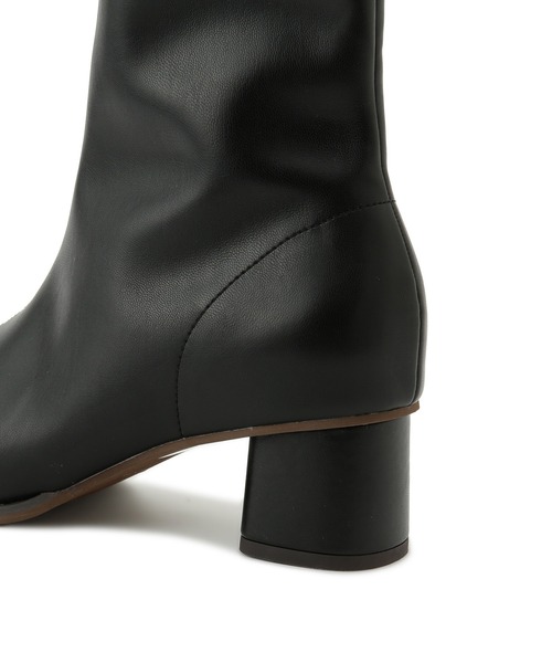 ROPE' PICNIC（ロペピクニック）の「ミドルスクエアストレッチブーツ（ブーツ・レディース・ブラック・24.5cm/24.0cm/23.5cm/23.0cm）」の13枚目の写真