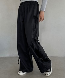 サイドリボンスウェットパンツ
