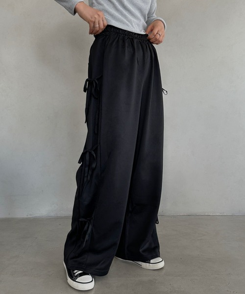 【Rotate】 Mimiコットンスウェットパンツ ROTATE MIMI スウェットパンツ - Grey Melange | FWRD