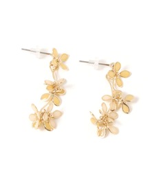 ジャラ小花ピアス/130965